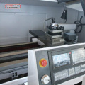 Kleinfahrzeugbearbeitungsmetallmodell CNC Drehmaschine 6140 Flachbett Horizontale CNC -Drehmaschine